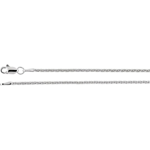 Jewels By Lux 925 Stamped Sterling Silver 5mm Wire Cable Chain 